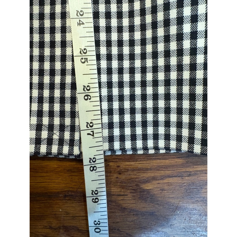 Ted Baker Reyhan Black & White Gingham Single Button Tailored Jacket size 2 - Picture 6 of 12